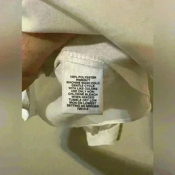 Ryegrass Ivory Tassel Boho Victorian Blouse Large NWT Love Bowery Poplin - Picture 11 of 11